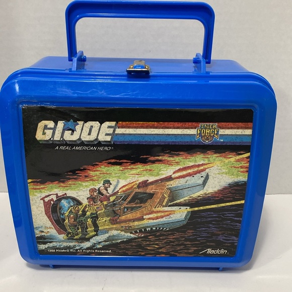 1988 G.I.JOE LUNCH BOX WITH THERMOS - Picture 2 of 16